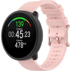 Fit for Polar Unite Watch Bands Women, Polar Ignite 20mm Silicone Quick Pink